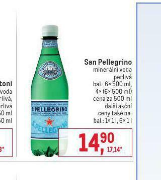 Makro San pellegrino nabídka