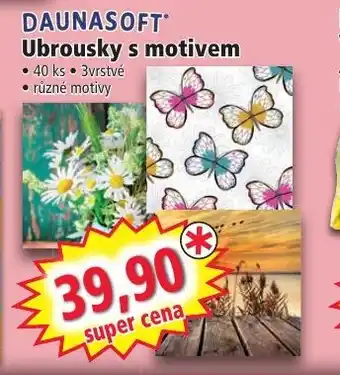Norma DAUNASOFT Ubrousky s motivem nabídka