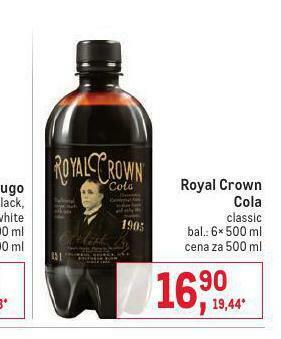 Makro Royal crown cola nabídka