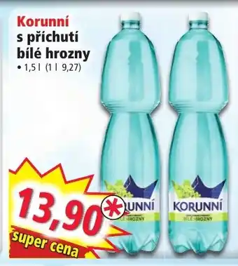 Norma Korunní s příchutí bílé hrozny nabídka