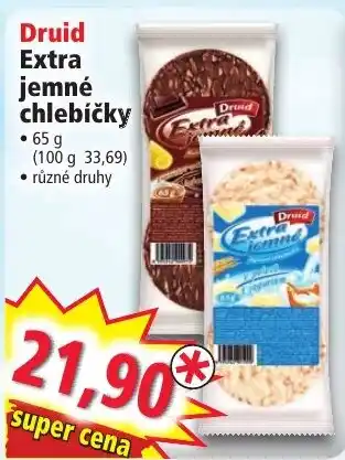 Norma Druid Extra jemné chlebíčky nabídka
