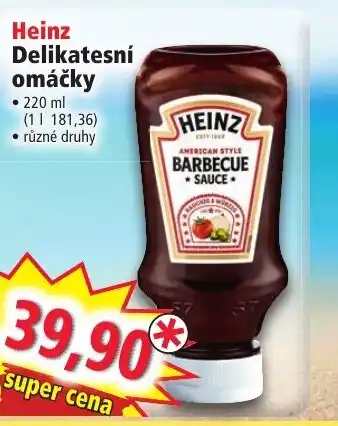 Norma Heinz Delikatesní omáčky nabídka