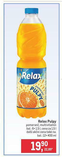 Makro Relax pulpy nabídka