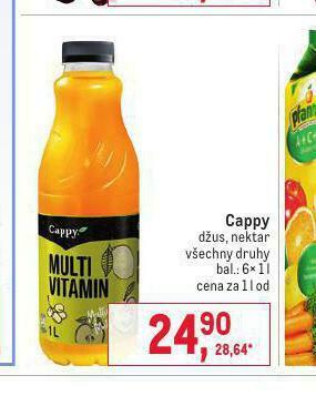 Makro Cappy nabídka