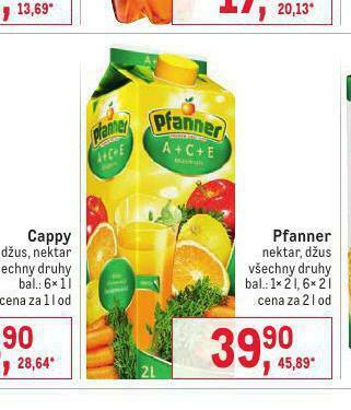 Makro Pfanner nabídka