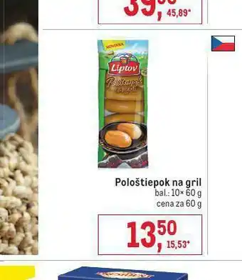 Makro Pološtipeok na gril nabídka