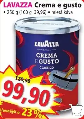 Norma LAVAZZA Crema e gusto nabídka