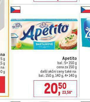 Makro Apetito nabídka
