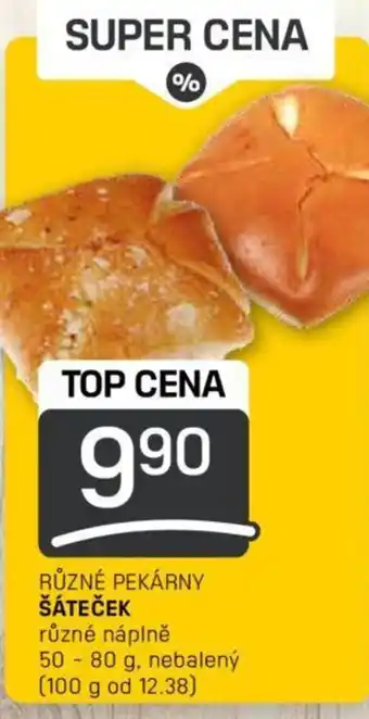 Flop RŮZNÉ PEKÁRNY ŠÁTEČEK nabídka