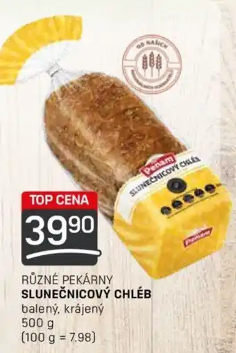 Flop RŮZNÉ PEKÁRNY SLUNEČNICOVÝ CHLÉB nabídka
