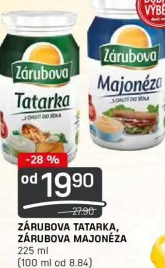 Flop ZÁRUBOVA TATARKA, ZÁRUBOVA MAJONÉZA nabídka