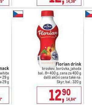 Makro Florian drink nabídka