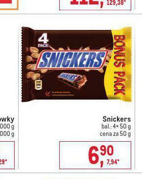 Makro Snickers nabídka