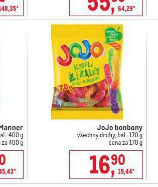 Makro Jojo bonbony nabídka