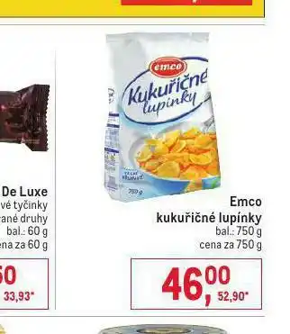 Makro Emco kukuřičné lupínky nabídka