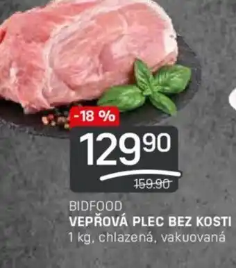 Flop BIDFOOD VEPŘOVÁ PLEC BEZ KOSTI nabídka