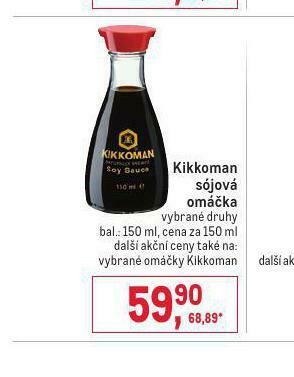 Makro Kikkoman sójová omáčka nabídka