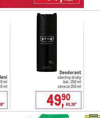 Str8 deodorant