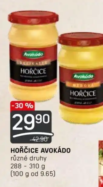 Flop HOŘČICE AVOKÁDO nabídka