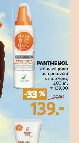 Rossmann Panthenol chladivá pěna po opalování nabídka