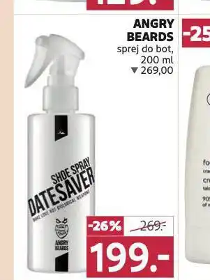 Rossmann Angry beards sprej do bot nabídka
