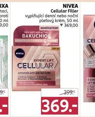 Rossmann Nivea cellular filler krém nabídka