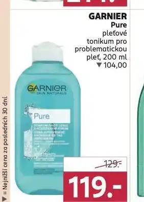 Rossmann Garnier pure pleťové tonikum nabídka