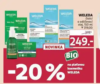 Rossmann Weleda čistící a odličovací olej nabídka