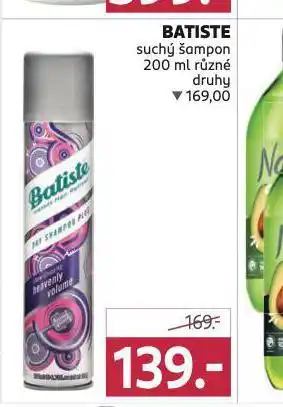Rossmann Batiste suchý šampon nabídka