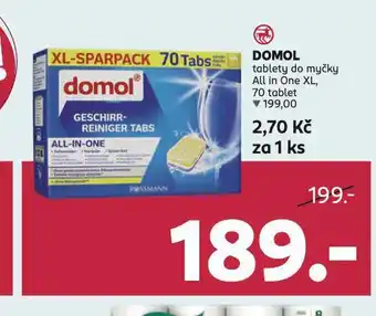 Rossmann Domol tablety do myčky nabídka