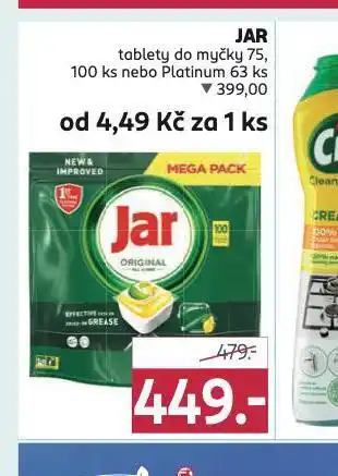 Rossmann Jar tablety do myčky nabídka