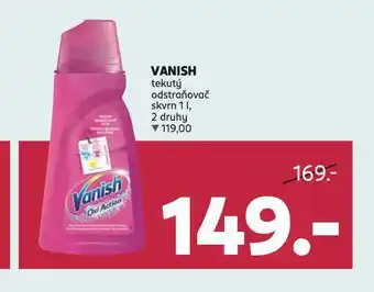Rossmann Vanish tekutý odstraňovač skvrn nabídka