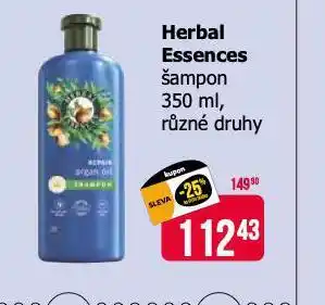 Teta Herbal essences šampon nabídka