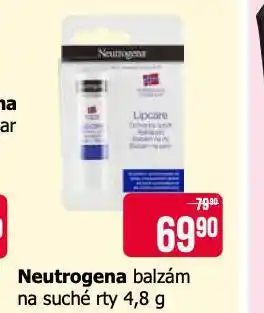 Teta Neutrogena balzám na suché rty nabídka