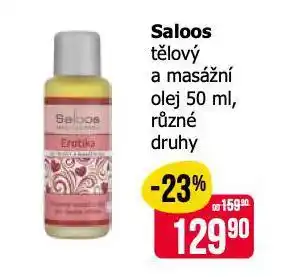 Teta Saloos tělový a masážní olej nabídka