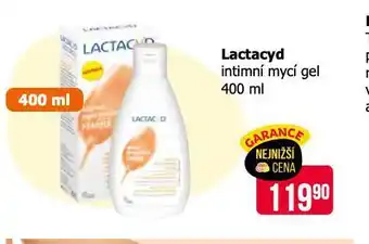 Teta Lactacyd intimní mycí gel nabídka