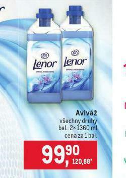 Makro Lenor aviváž nabídka