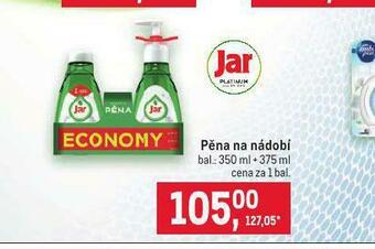 Makro Jar pěna na nádobí nabídka