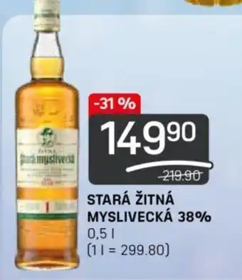 Flop STARÁ ŽITNÁ MYSLIVECKÁ 38% 0.5L nabídka