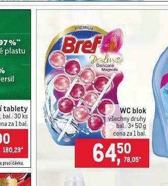 Makro Bref wc blok nabídka