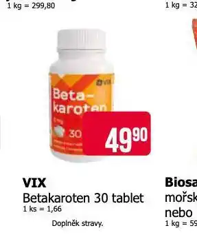 Teta Vix betakaroten nabídka