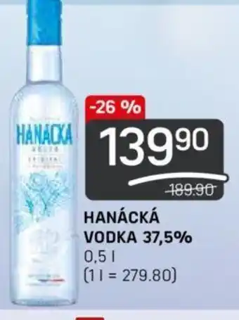 Flop HANÁCKÁ VODKA 37,5% 0.5L nabídka