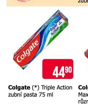 Teta Colgate triple action zubní pasta nabídka