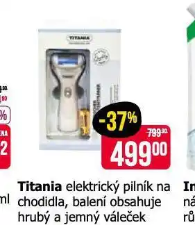 Teta Titania elektrický pilník na chodidla nabídka