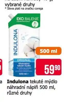 Teta Indulona tekuté mýdlo náhradní náplň nabídka