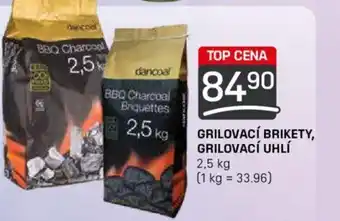 Flop GRILOVACÍ BRIKETY, GRILOVACÍ UHLÍ nabídka