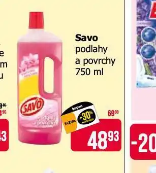 Teta Savo na podlahy a povrchy nabídka
