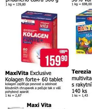 Teta Maxivita exclusive kolagen forte nabídka