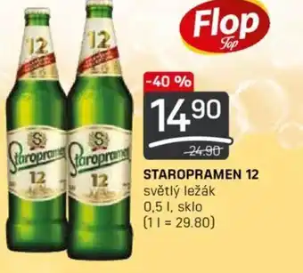 Flop STAROPRAMEN 12 0.5L nabídka