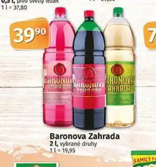 Coop Baronova zahrada nabídka